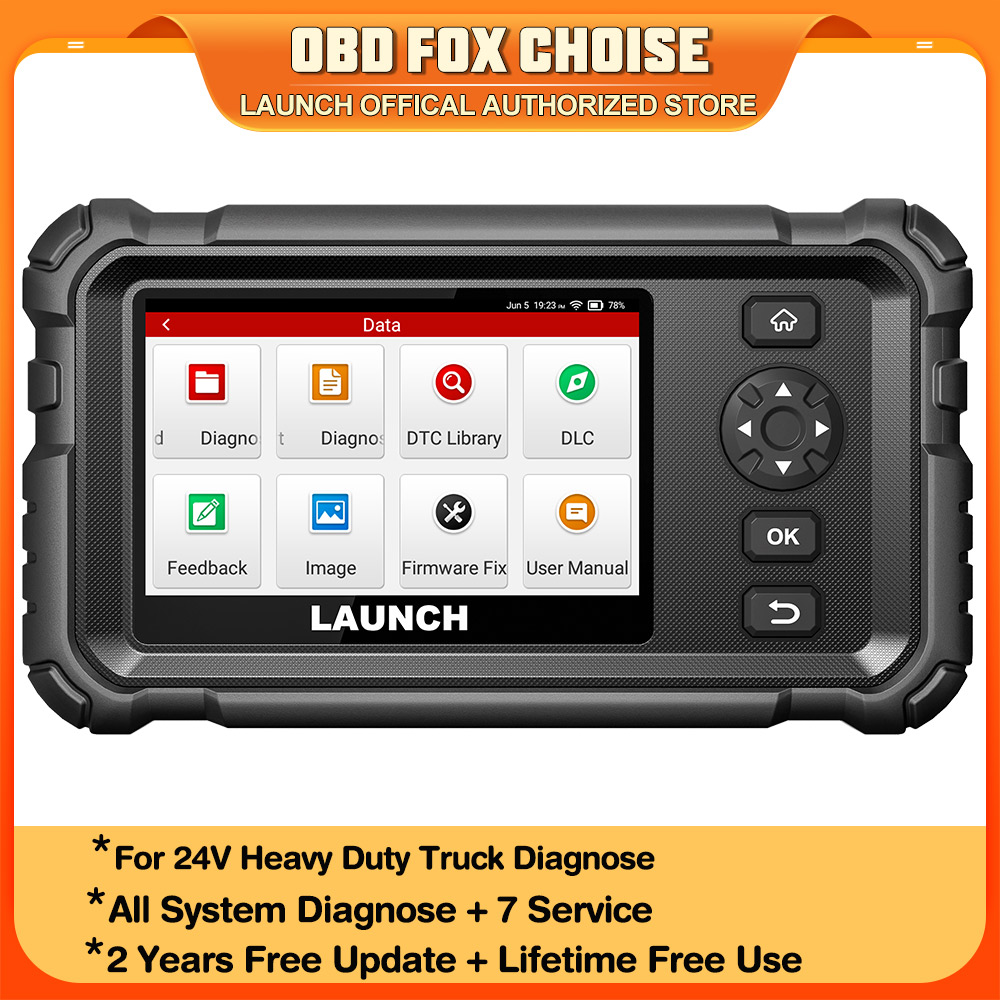 Heavy Equipment Diagnostic Tool - LAUNCH CRP129 HD Elite 24V Heavy