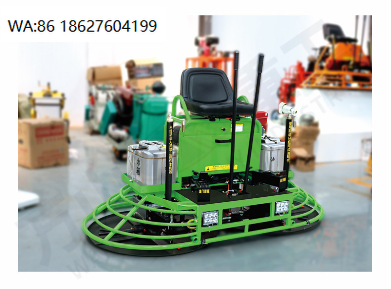 Power Trowel Concrete - Double Rotary Ride On Power Trowel