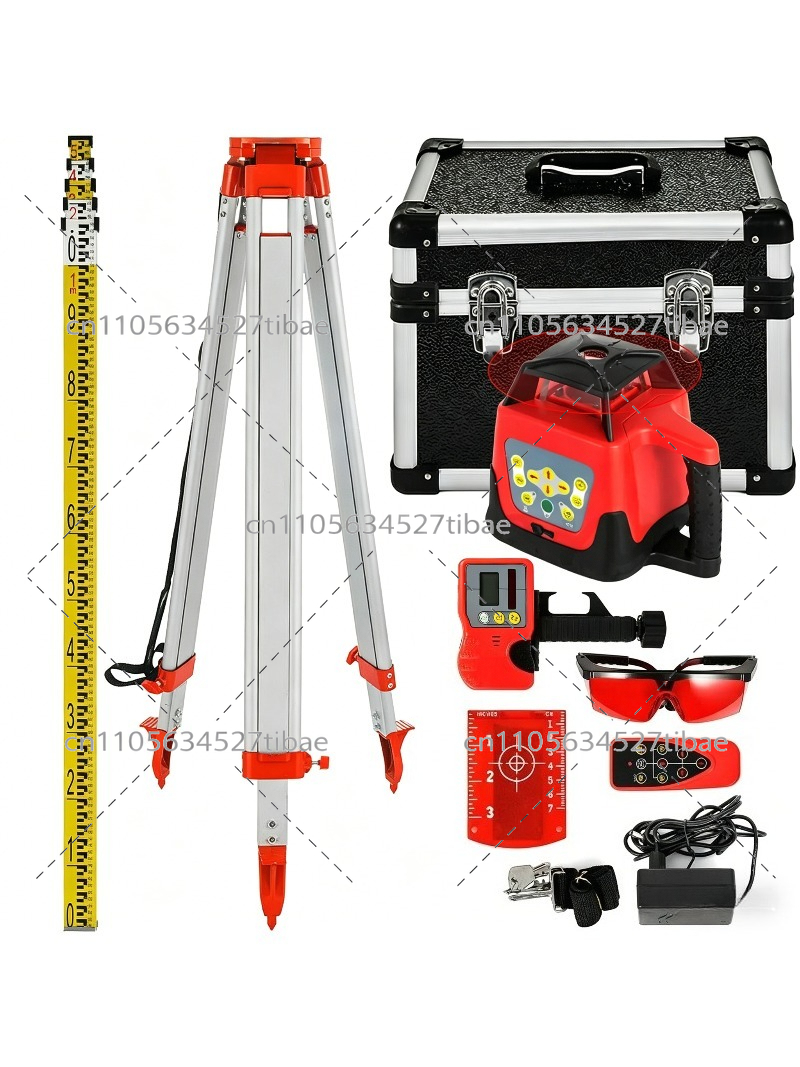 Laser Level Rotary - 500m Range Laser Level Red Beam