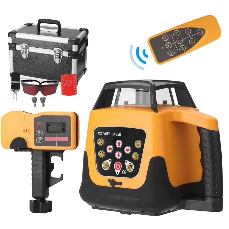 Laser Level Rotary - Automatic Rotary Laser Level 500m Red