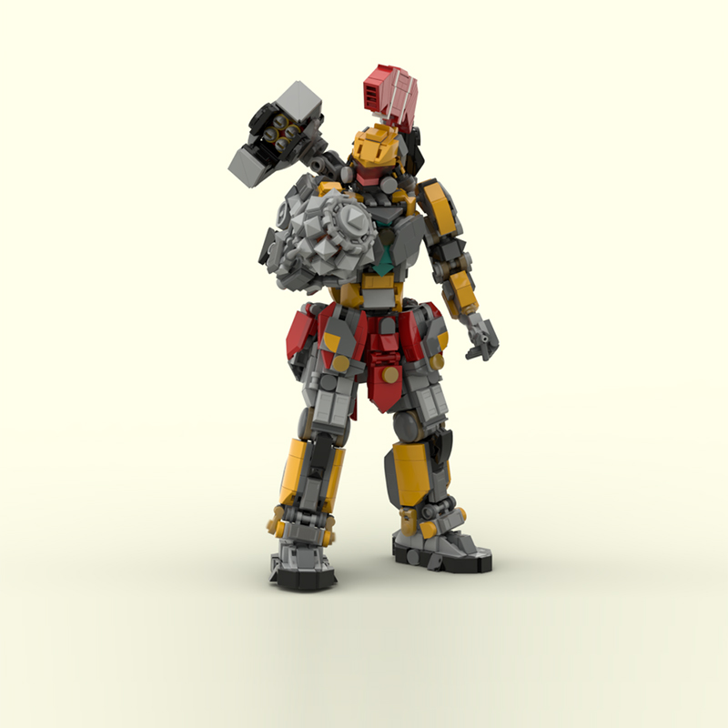 Heavy Combat Mecha Model MOC B - Heavy Equipment Lego review and price