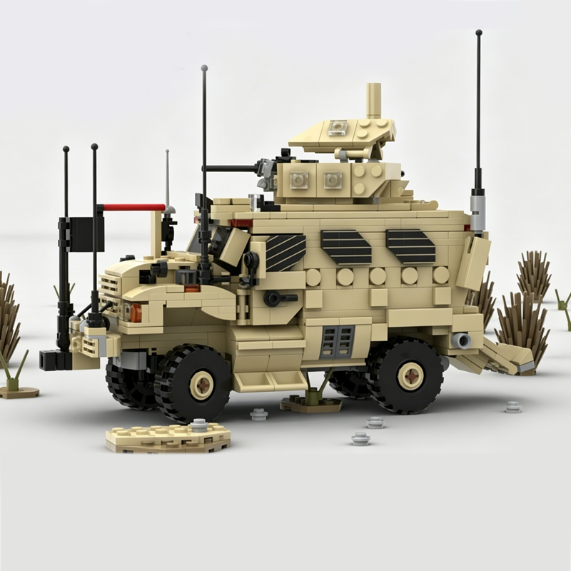 qwert Heavy Armored Car Model  - Heavy Equipment Lego review and price