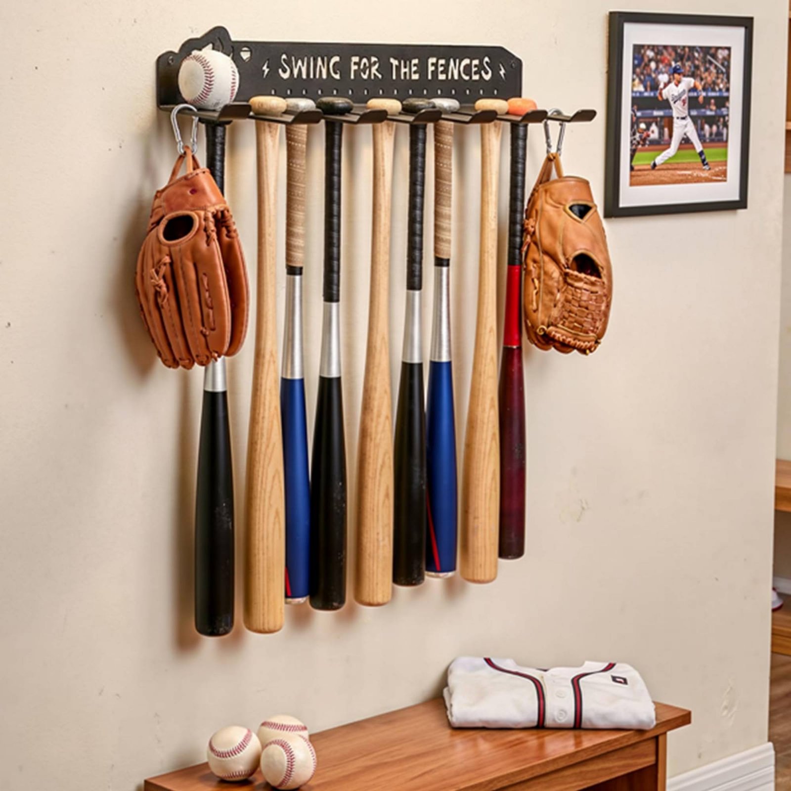8 Hook Sports Equipment Rack H - Heavy Equipment In review and price