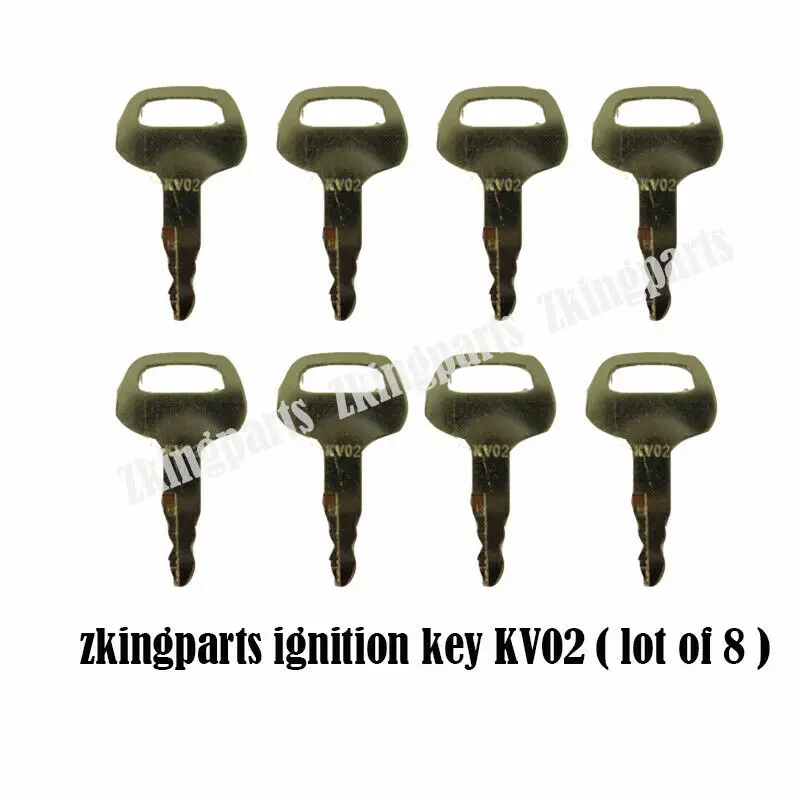 8pcs Heavy Equipment Key with  - Heavy Equipment Logos review and price
