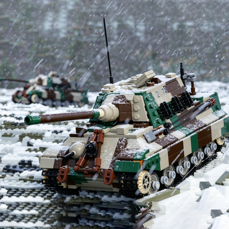qwert Heavy Tank Destroyer Mod - Heavy Equipment Lego review and price