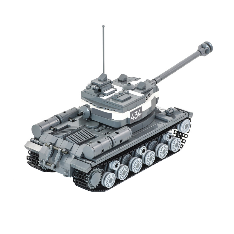 IS-2 Russian Heavy Tank Model  - Heavy Equipment Lego review and price