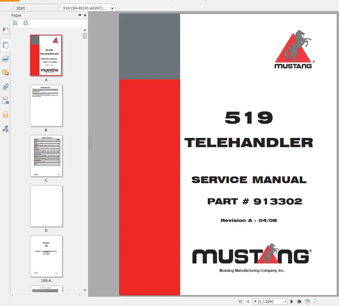AutoDVD Mustang Machinery Heav - Heavy Equipment In review and price