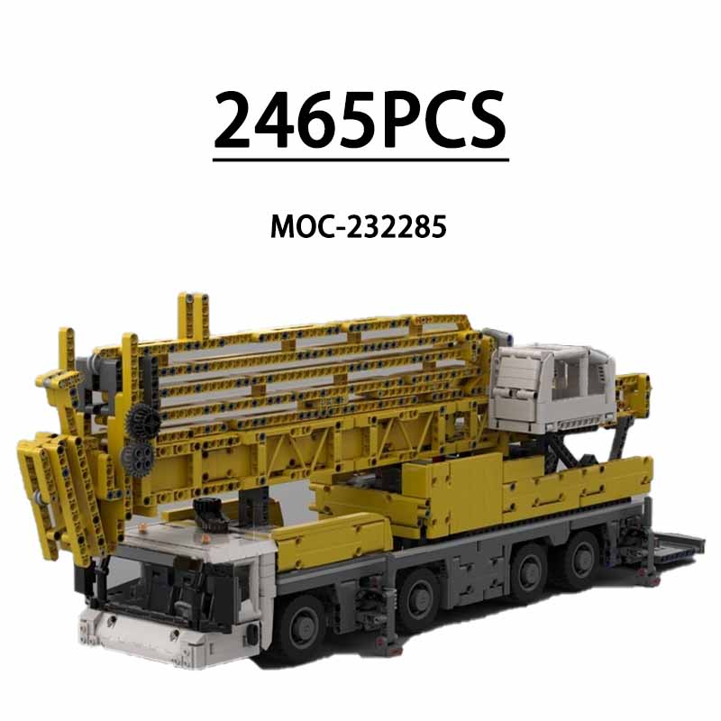 MOC-232285 Crane mk88 Heavy Eq - Heavy Equipment Lego review and price
