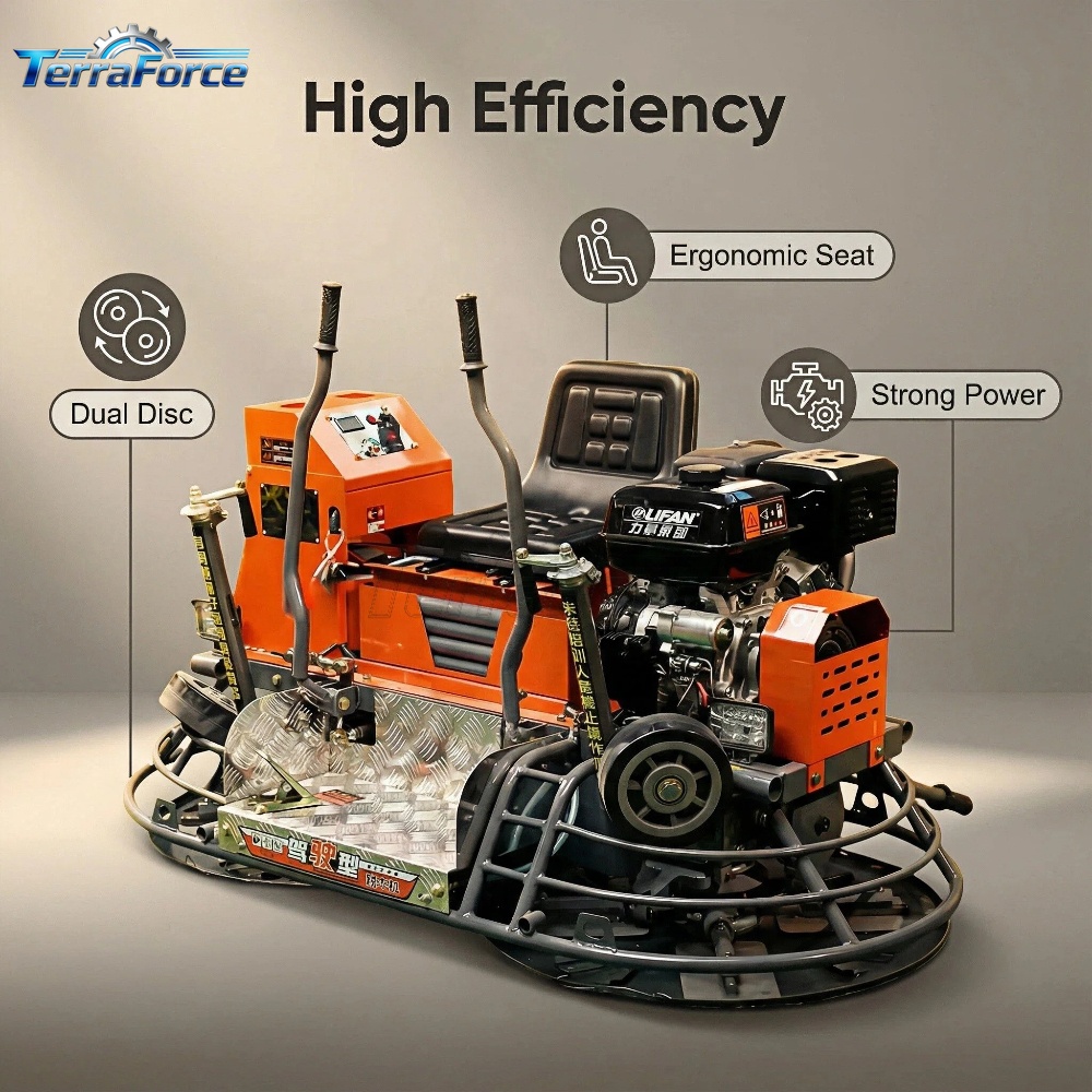 Terraforce Industrial 13HP Eng - Power Trowel Concrete review and price