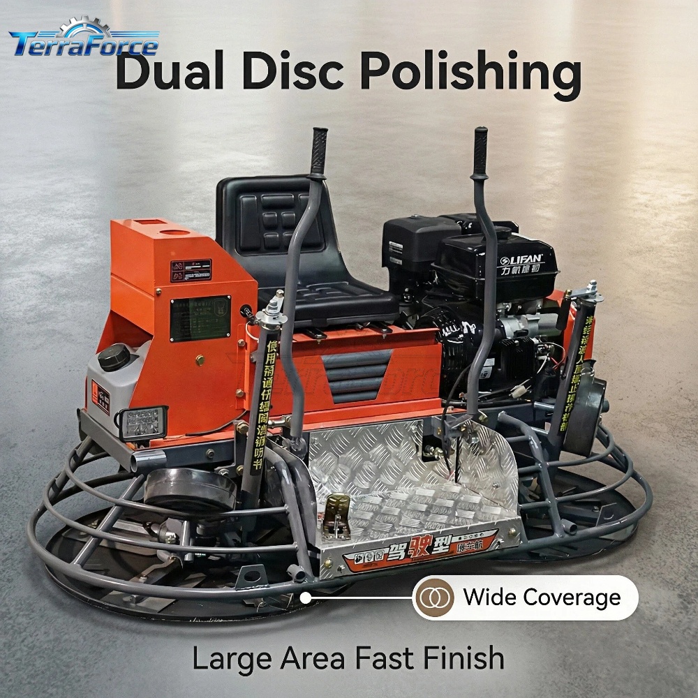 Terraforce Industrial 13HP Eng - Power Trowel Concrete review and price