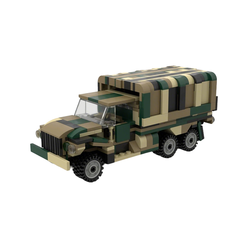 Heavy Military Truck Model MOC - Heavy Equipment Lego review and price