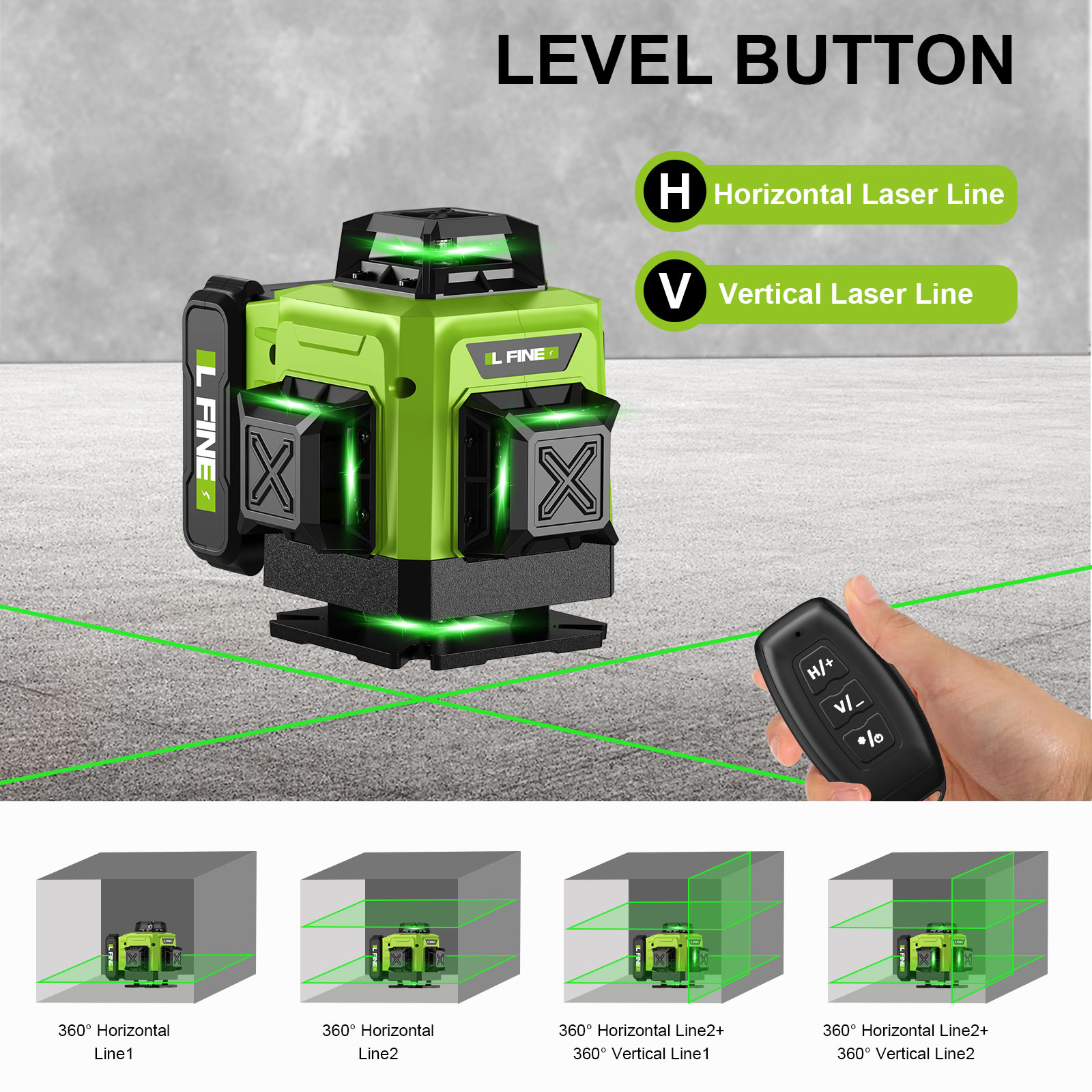 Laser Level Self-Leveling Hori - Laser Level Rotary review and price