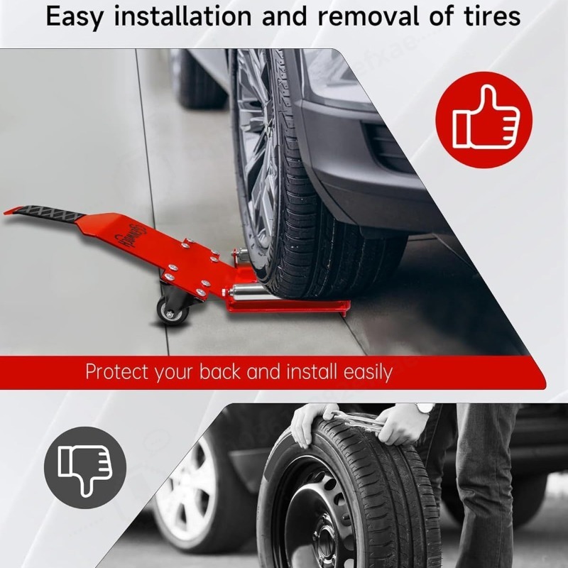 Portable Heavy Duty Tire Jack  - Heavy Equipment Jack review and price