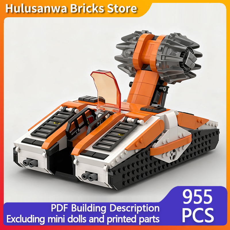 Heavy Space Mining Vehicle Mod - Heavy Equipment Lego review and price