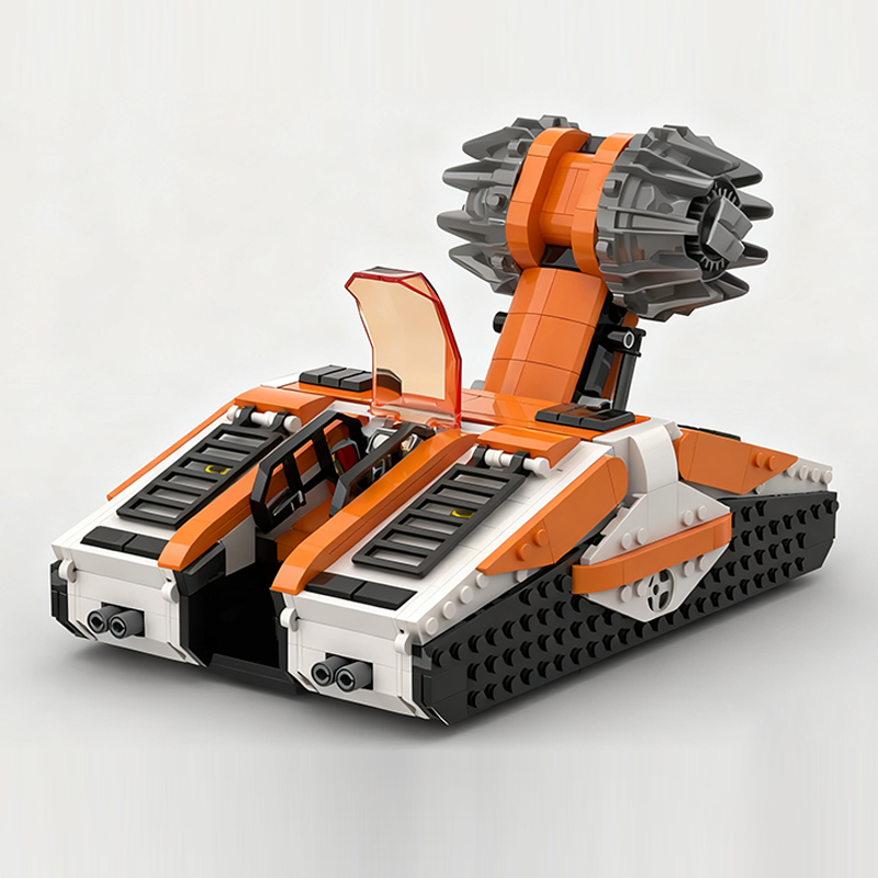 Heavy Space Mining Vehicle Mod - Heavy Equipment Lego review and price