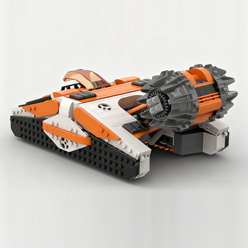 Heavy Space Mining Vehicle Mod - Heavy Equipment Lego review and price
