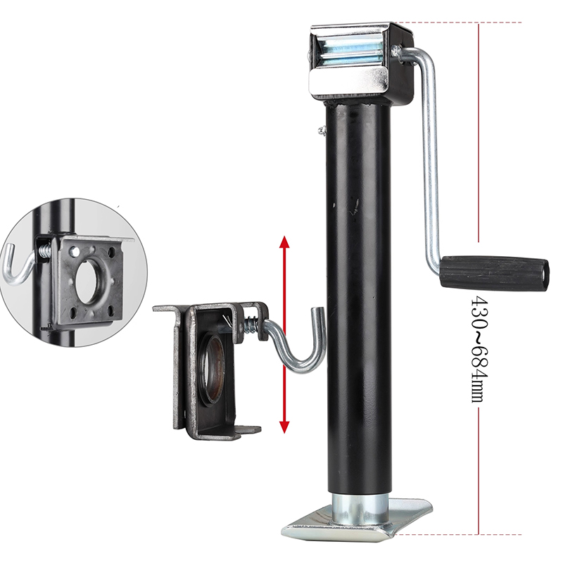 AZ-Trailer Tongue Jack 8000LBS - Heavy Equipment Jack review and price