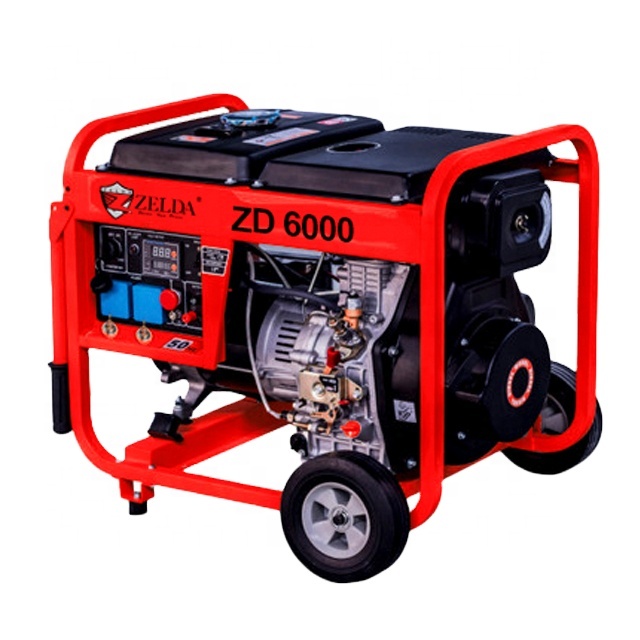 5KW 6.5HP Silent Type Portable - Portable Welding Generator review and price