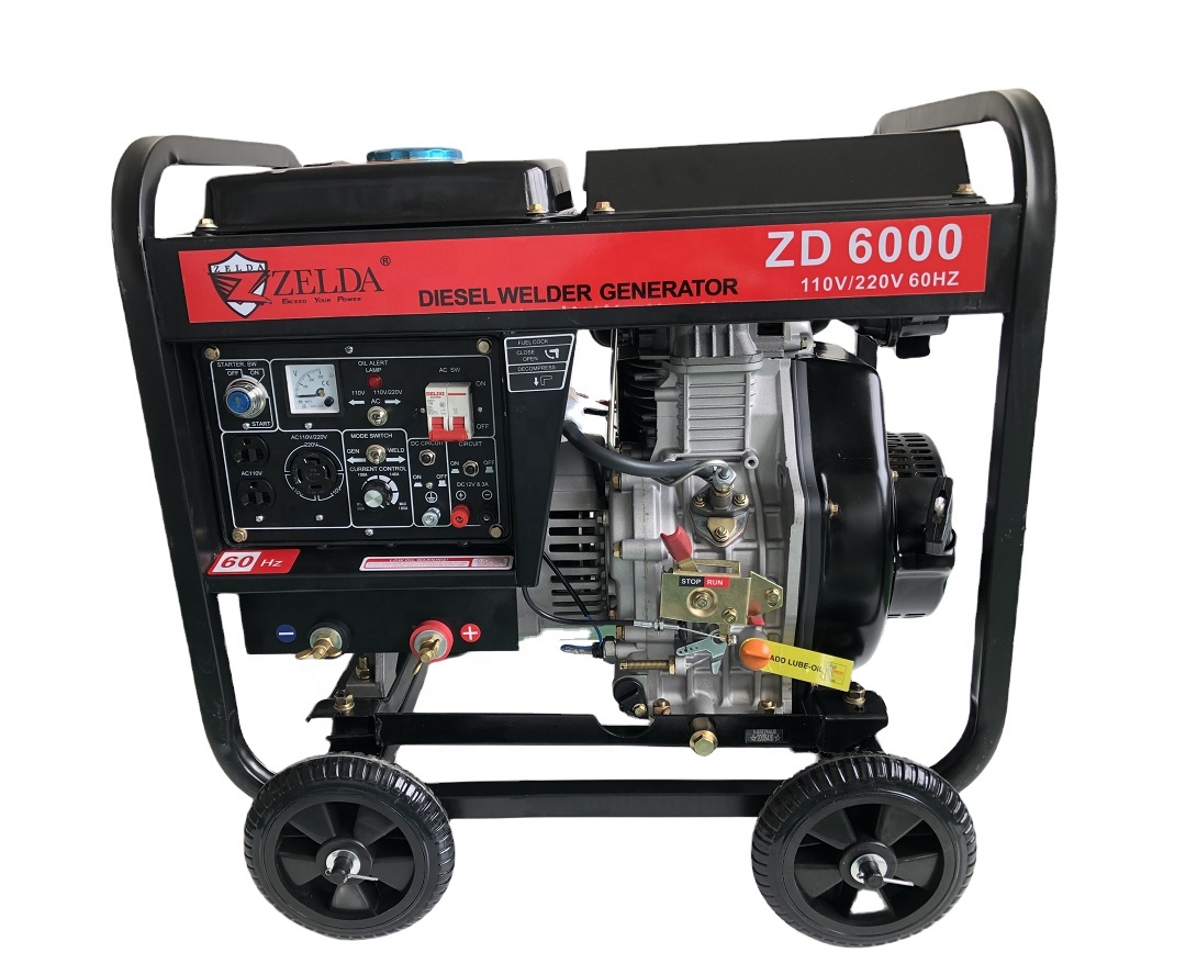 5KW 6.5HP Silent Type Portable - Portable Welding Generator review and price