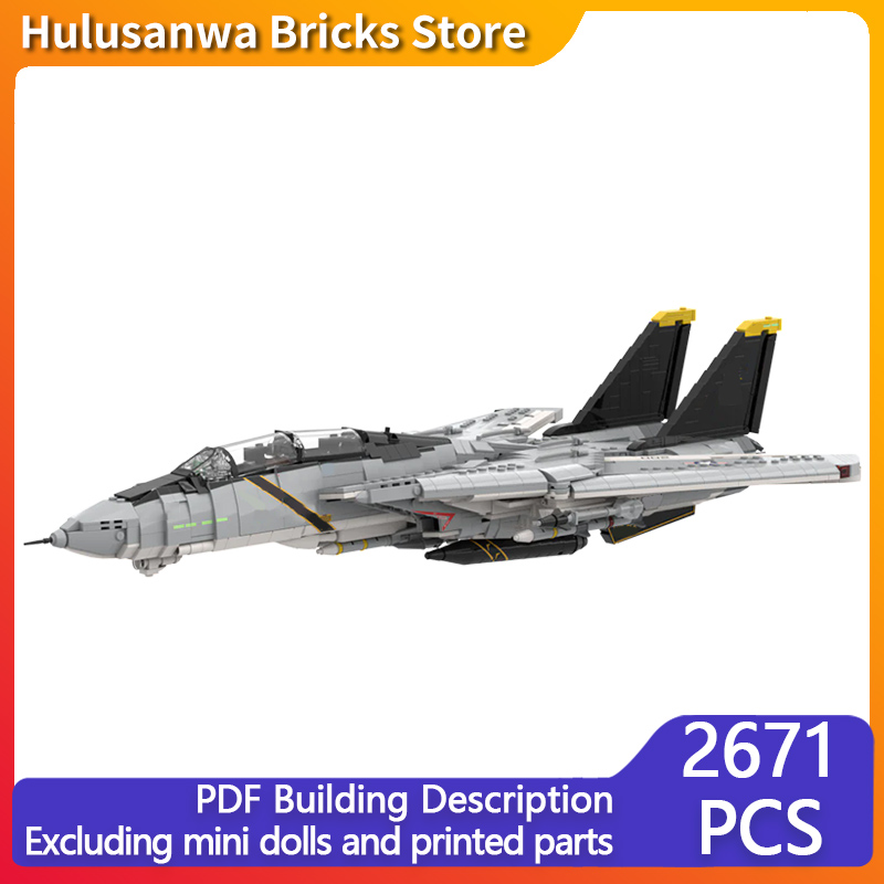 F-14A Heavy Fighter Jets Model - Heavy Equipment Lego review and price