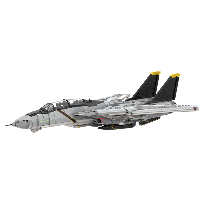 F-14A Heavy Fighter Jets Model - Heavy Equipment Lego review and price