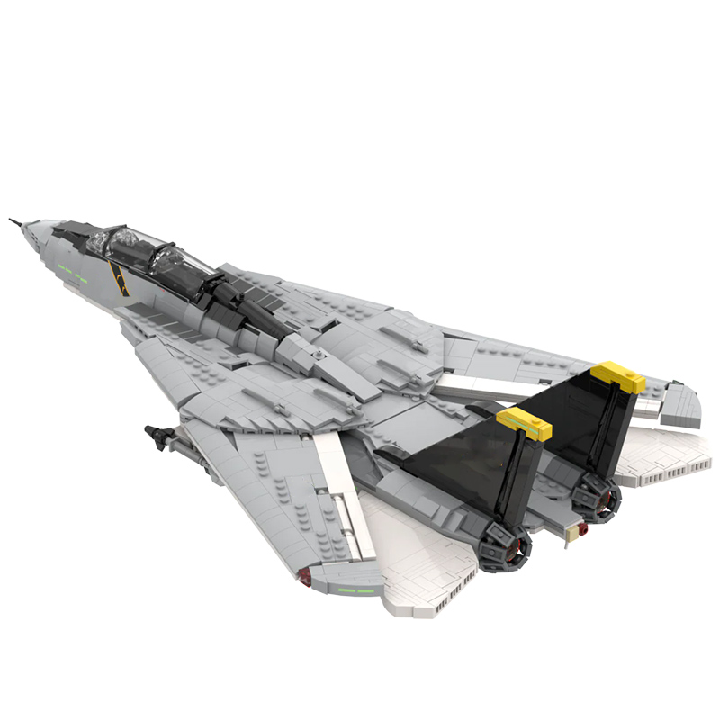 F-14A Heavy Fighter Jets Model - Heavy Equipment Lego review and price