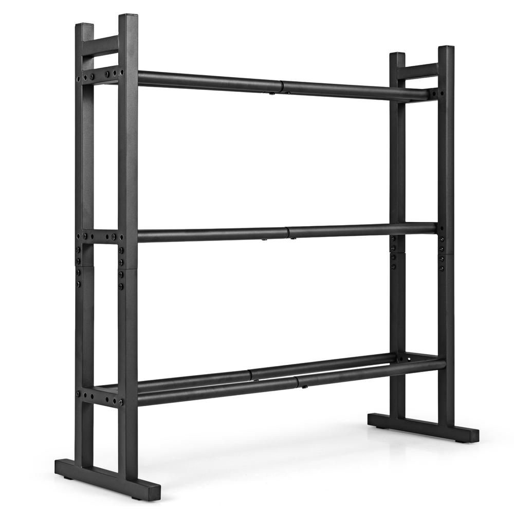 Heavy Duty 3-Tier Dumbbell Rac - Heavy Equipment In review and price