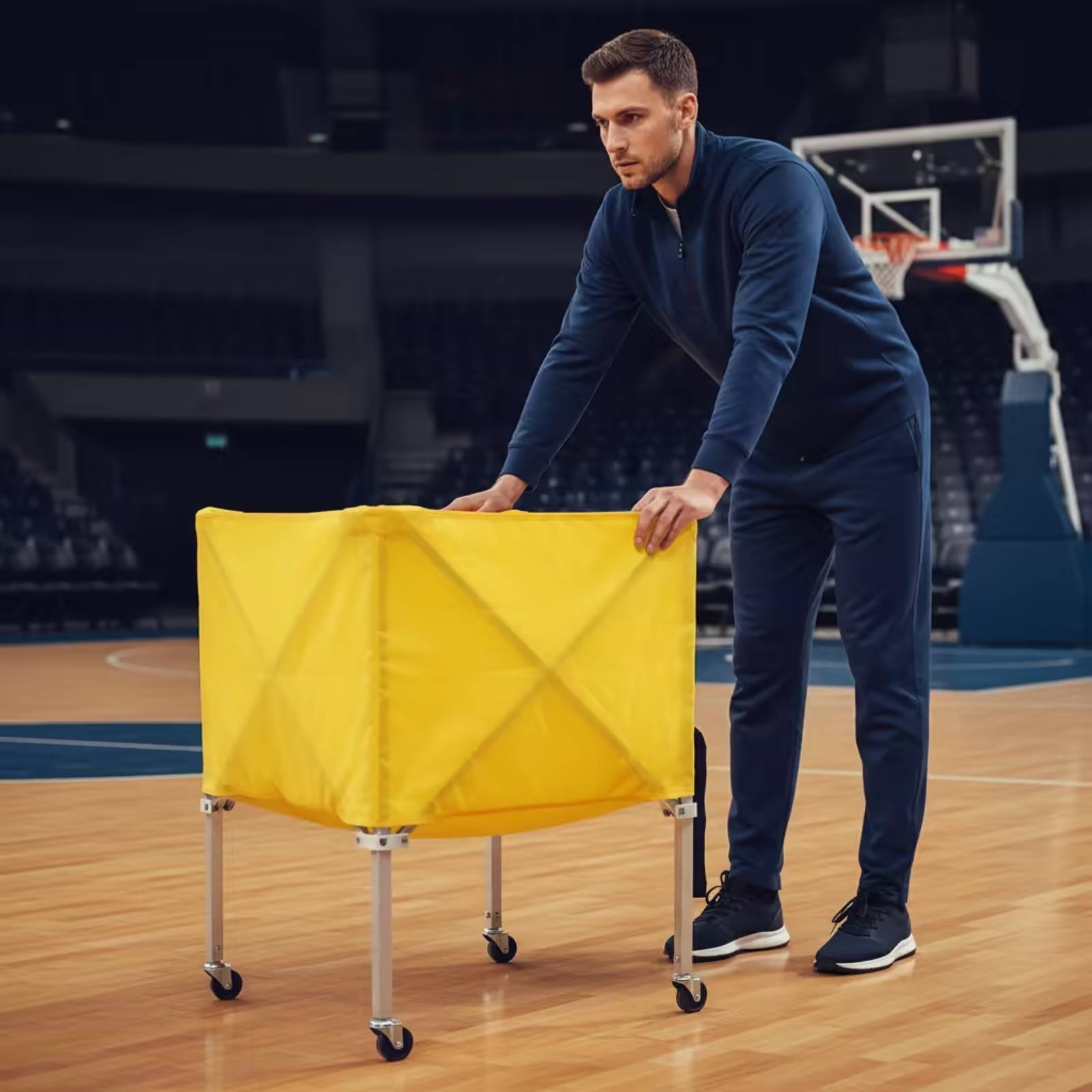 Collapsible Ball Cart Lightwei - Heavy Equipment In review and price