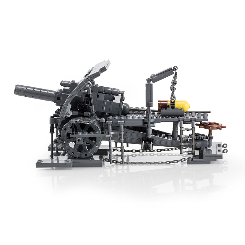 Heavy Siege Mortar Model MOC B - Heavy Equipment Lego review and price