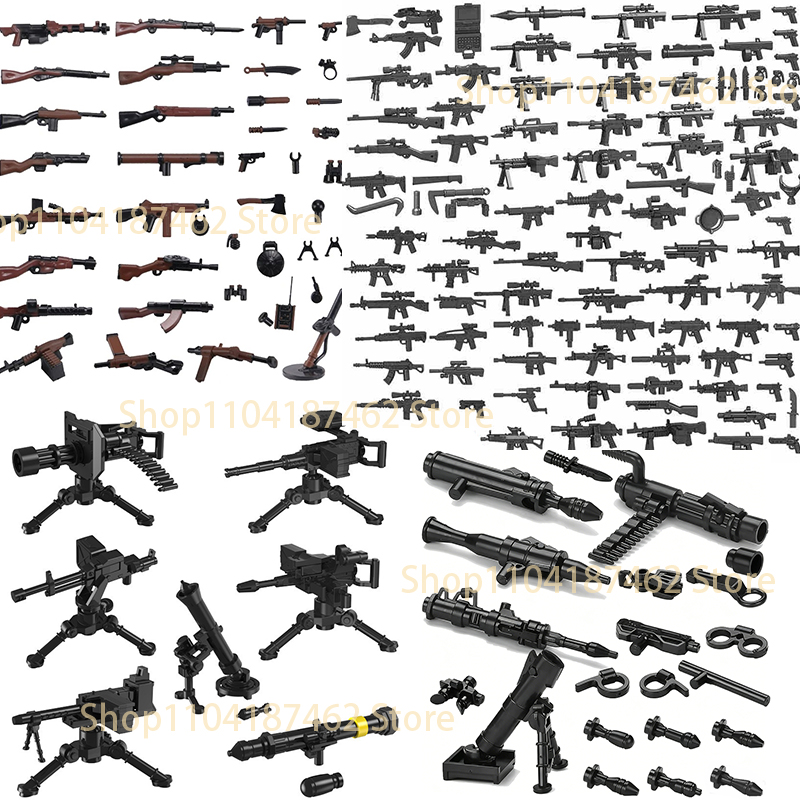 Military Figures Weapons Build - Heavy Equipment Certification review and price