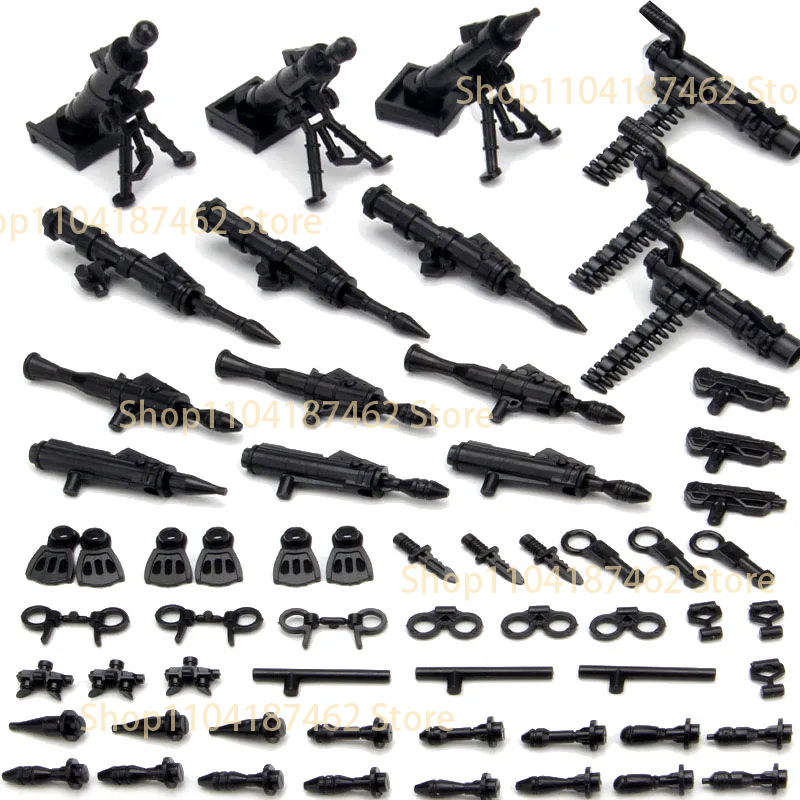 Military Figures Weapons Build - Heavy Equipment Certification review and price