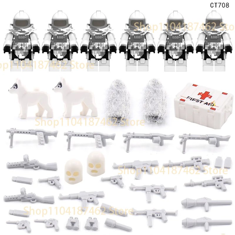 Military Figures Weapons Build - Heavy Equipment Certification review and price