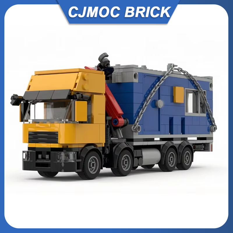 MOC Building Block 8x4 Crane T - Heavy Equipment Lego review and price