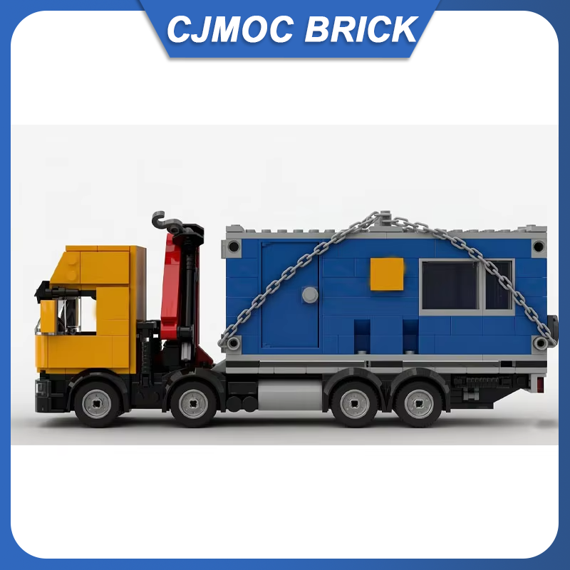MOC Building Block 8x4 Crane T - Heavy Equipment Lego review and price