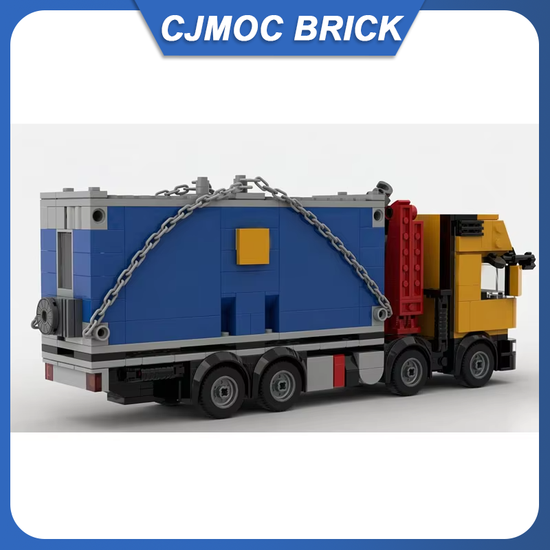 MOC Building Block 8x4 Crane T - Heavy Equipment Lego review and price