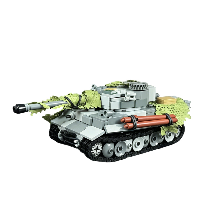 Tiger 237 Heavy Tank Model MOC - Heavy Equipment Lego review and price
