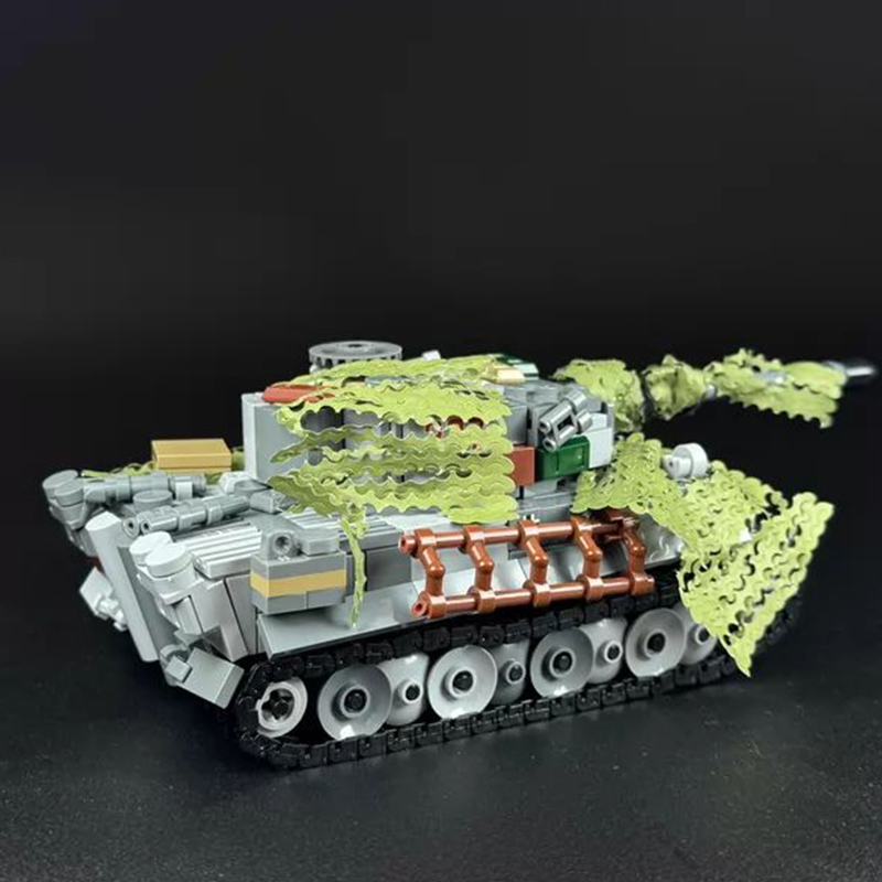 Tiger 237 Heavy Tank Model MOC - Heavy Equipment Lego review and price