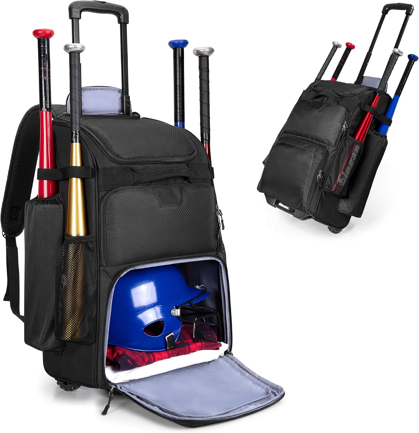 Rolling Baseball Backpack With - Heavy Equipment In review and price
